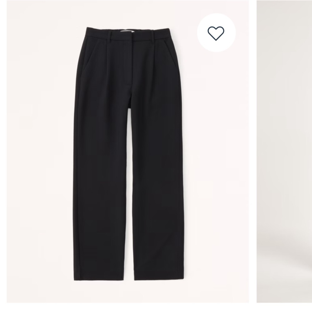 COPY - Abercrombie & Fitch Tailored Relaxed Straight Pant